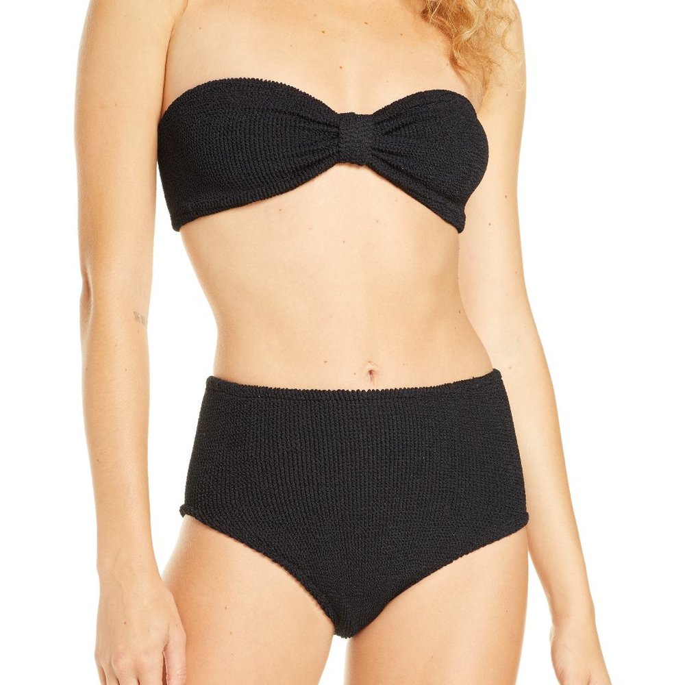 Hunza G Posey Two-Piece Bandeau Bikini (NWT)